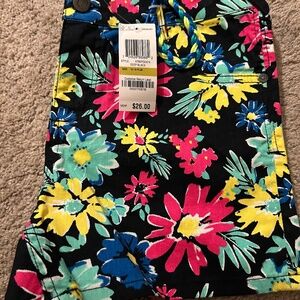 Macy’s EPIC Threads Girls Flowers Shorts NWT - Size 14 1/2 Plus